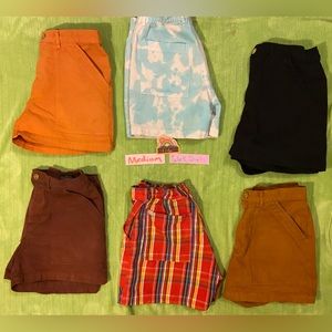 Big Bud Press, 6 pairs of work shorts all size medium